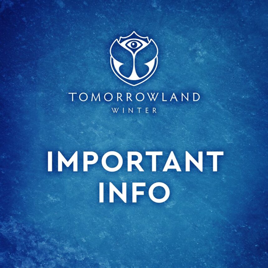 Tomorrowland Winter 2020